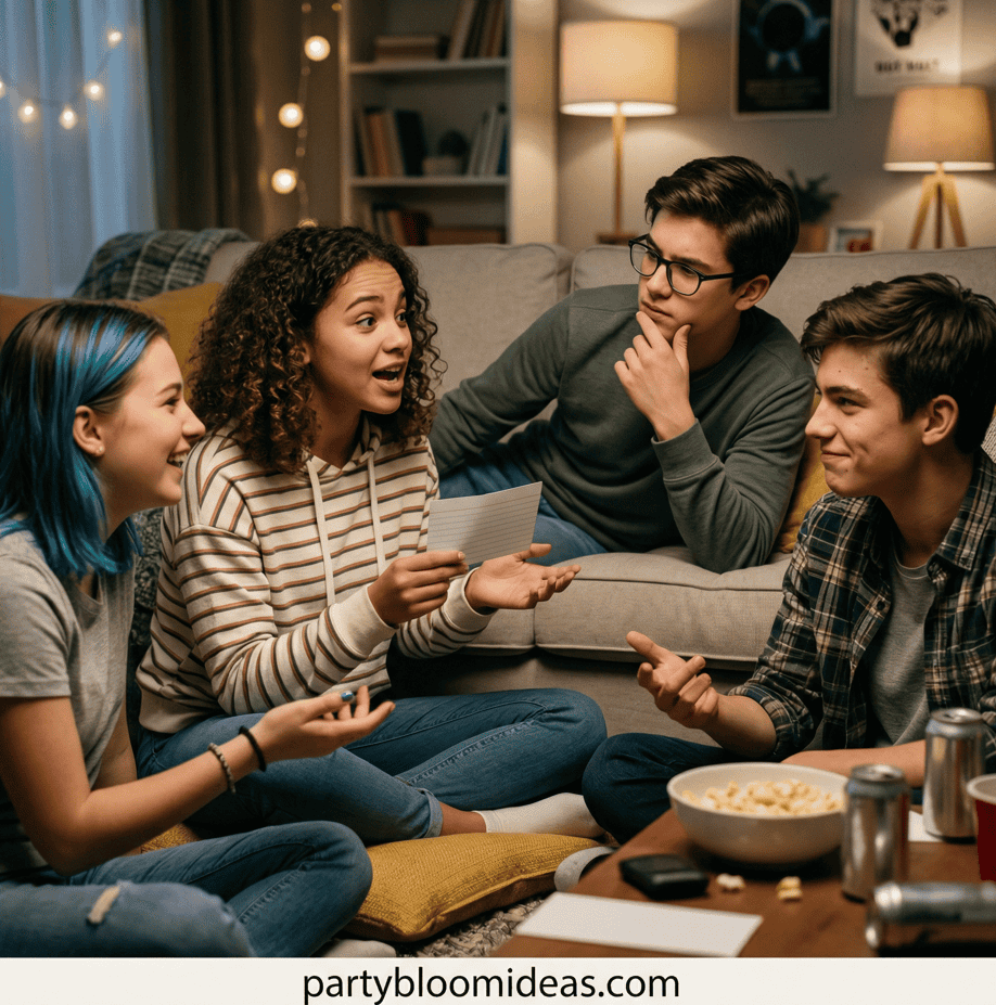 Teen birthday game ideas for 13-year-olds at home.