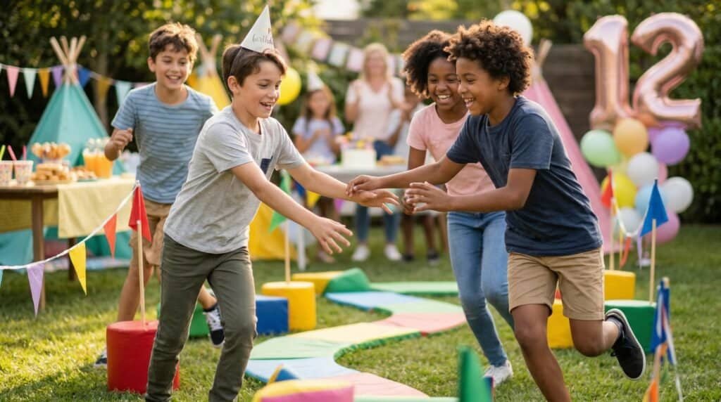 Fun birthday games for 12-year-olds to enjoy at outdoor celebrations and parties. Perfect for kids'.