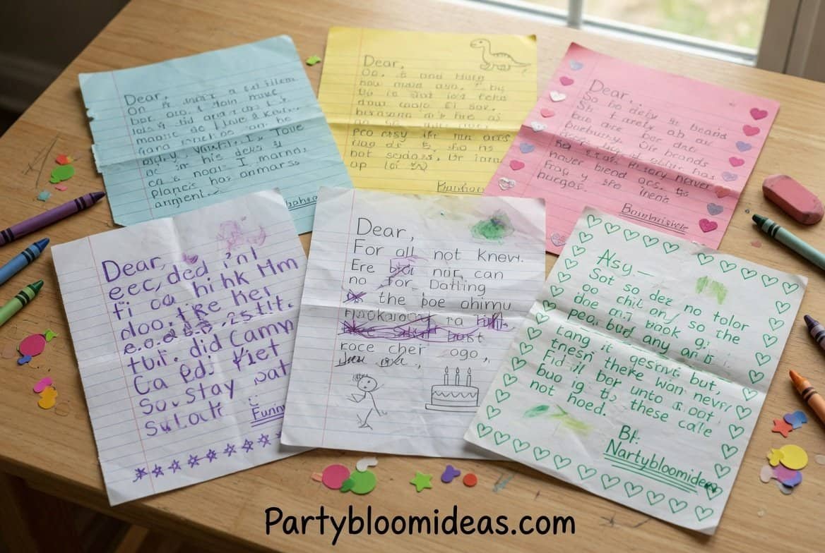 Person writing emotional handwritten letter expressing love and appreciation for father