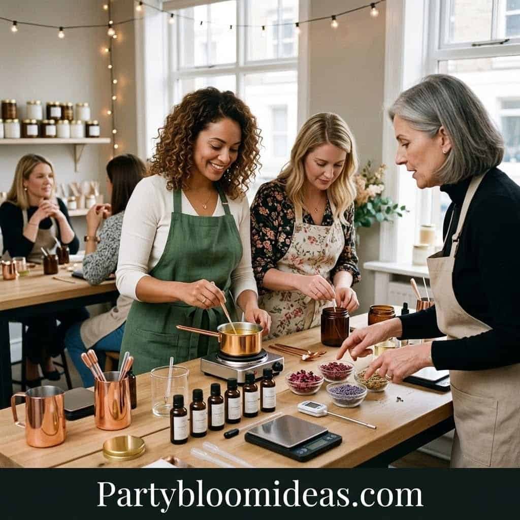 Beautiful women preparing Mother’s Day treats in a cozy kitchen setting.