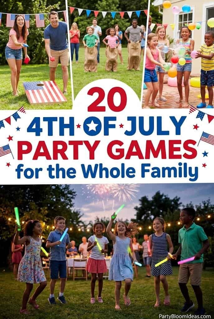 20 Fun 4th of July Party Games for Kids and Adults  4th of July Party Games for the Whole Family