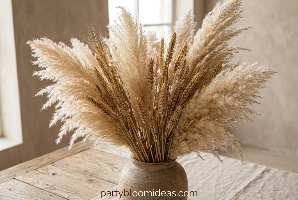 Natural floral DIY backdrop with greenery for outdoor parties DIY Party Backdrop Ideas