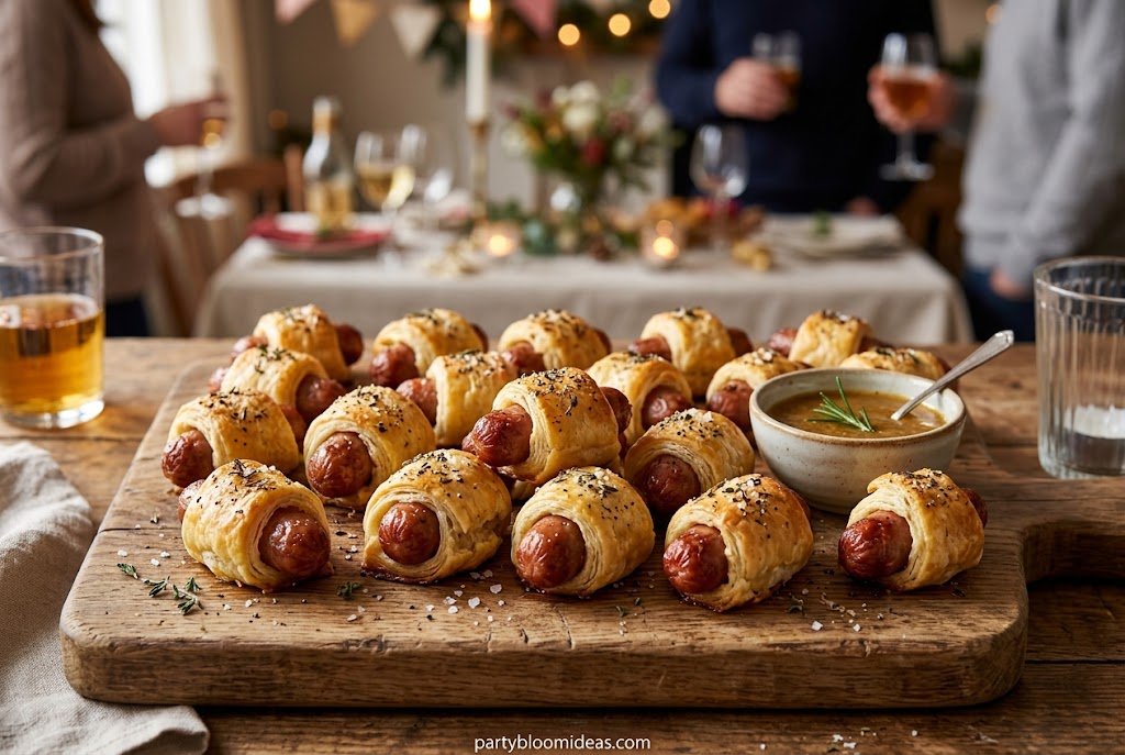 Easy pigs in blankets for kids and party appetizers