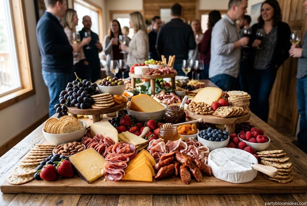 Grazing board party food idea