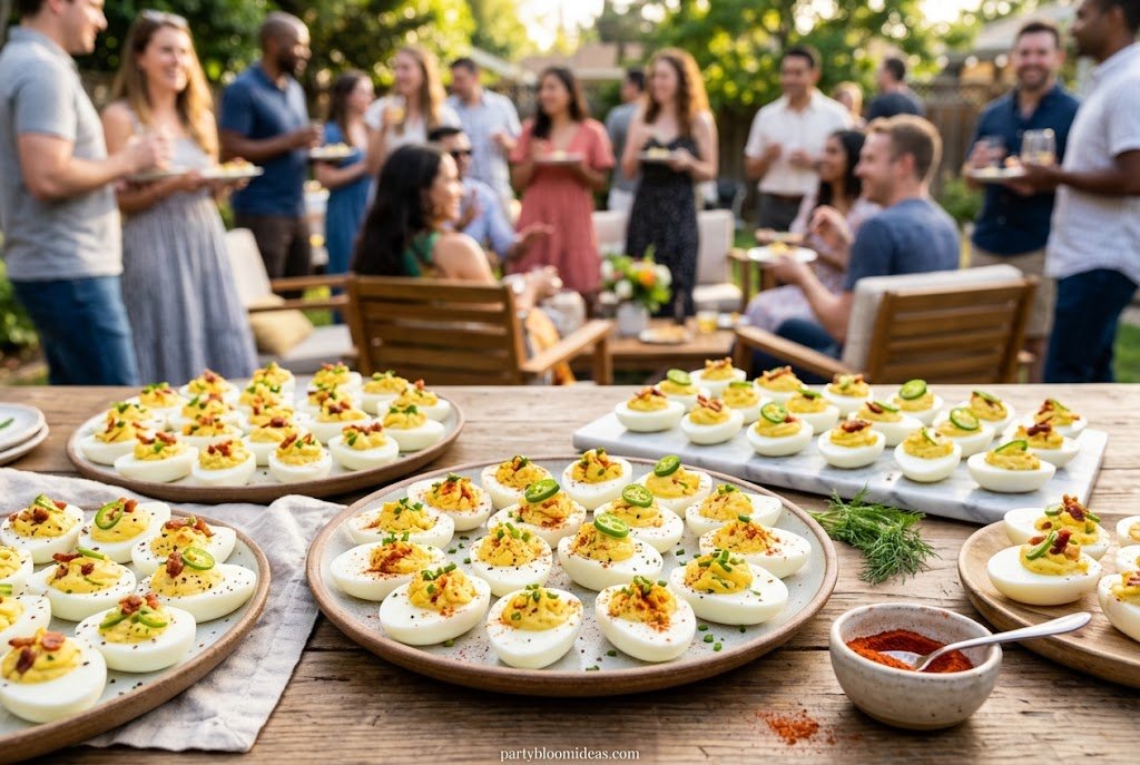 Deviled eggs easy party appetizer