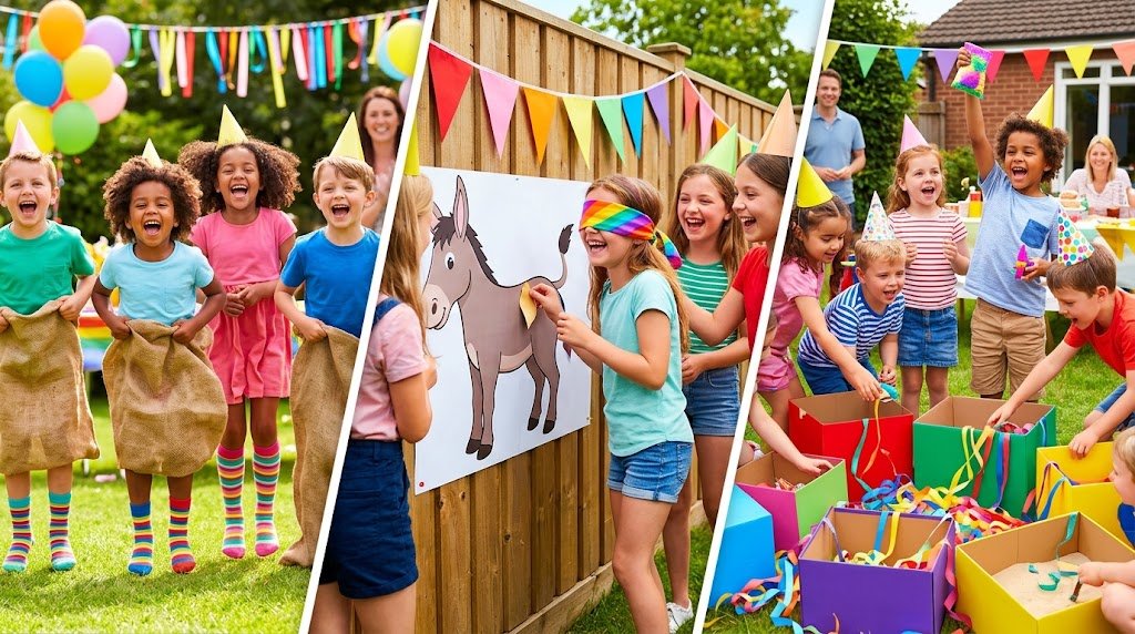 Birthday Games Work for a Mixed-Age Group