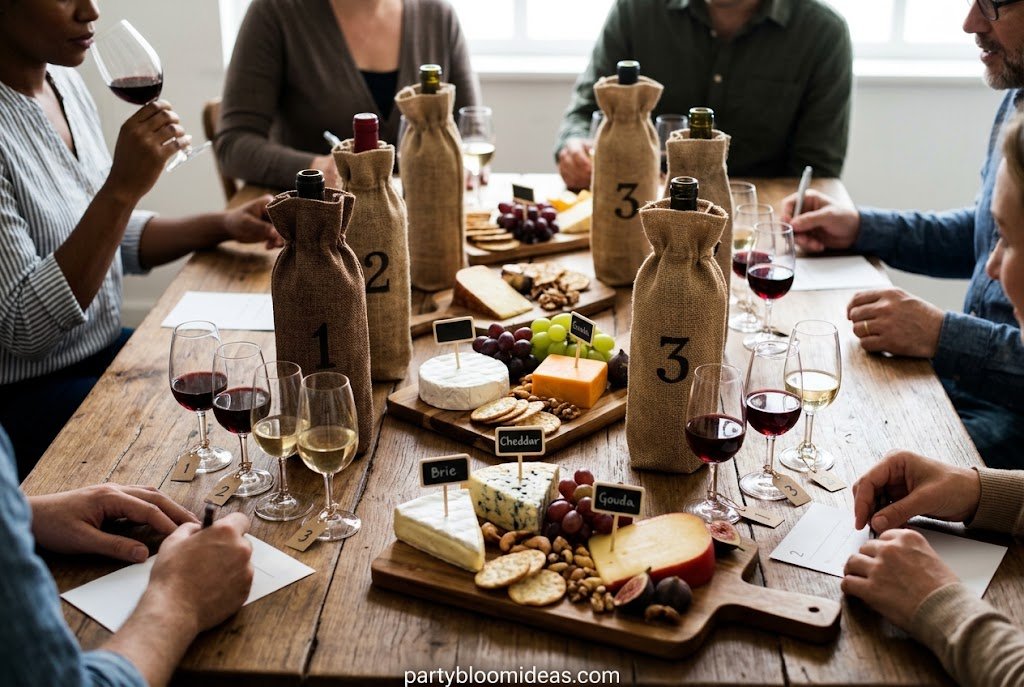 Creative wine and cheese party themes for entertaining guests at home.