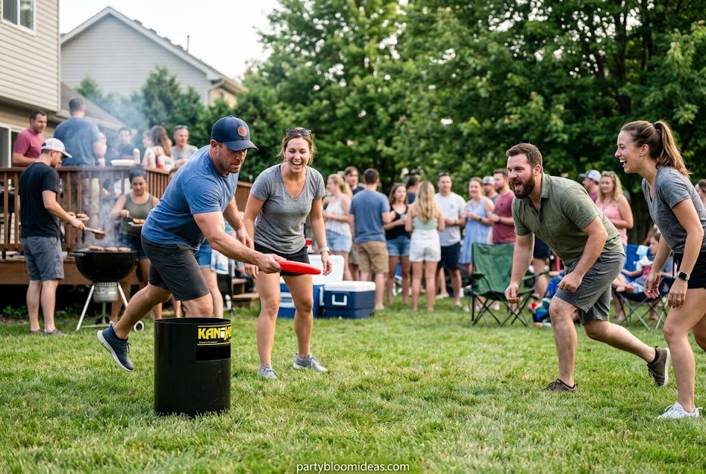 KanJam frisbee game for outdoor parties