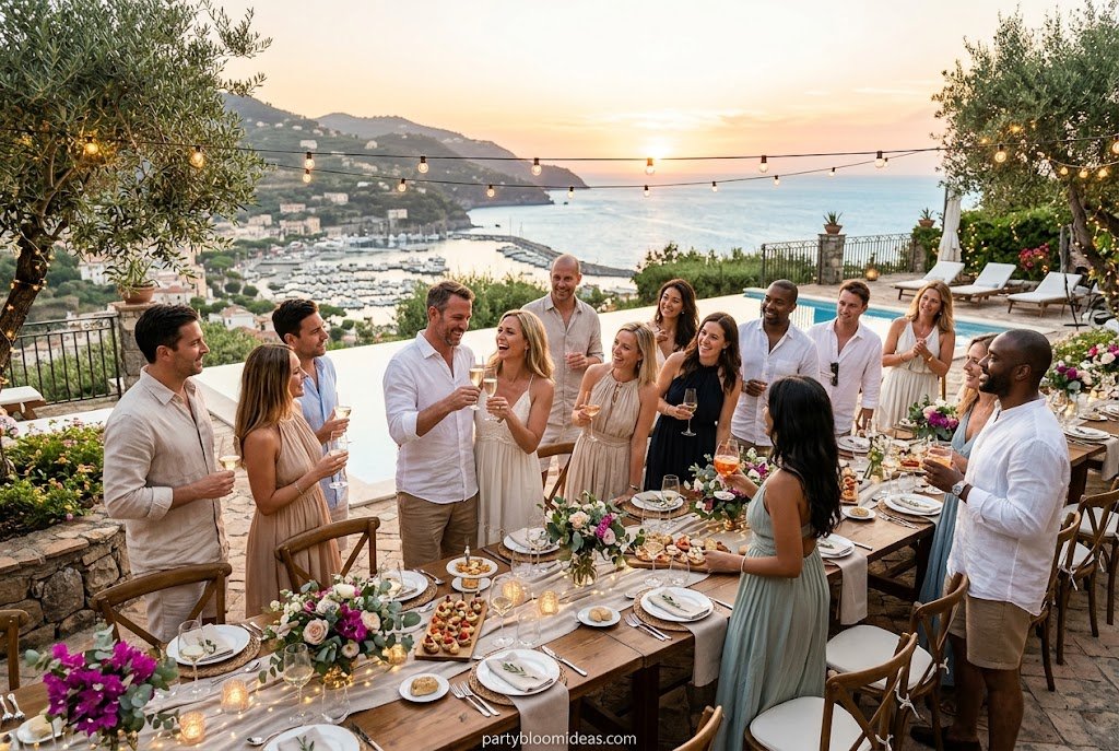 Romantic destination anniversary getaway for couples celebrating together Anniversary Party Ideas